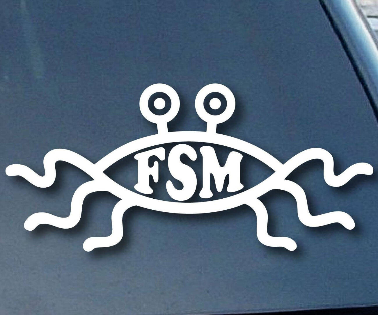 Flying Spaghetti Monster Decal - //coolthings.us