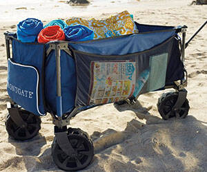 Foldable Beach Wagon - coolthings.us