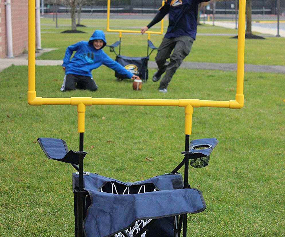 Folding Chairs Football Goal Posts