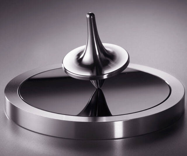 ForeverSpin Titanium Spinning Top - coolthings.us