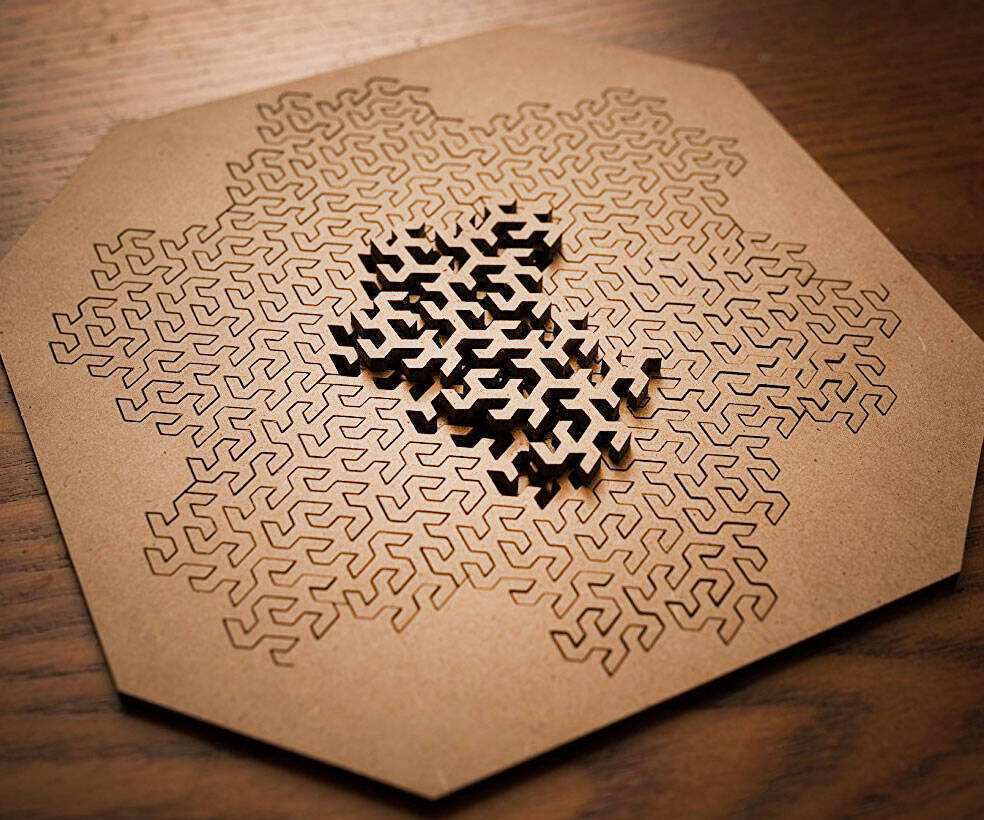 Fractal Jigsaw Puzzle - coolthings.us