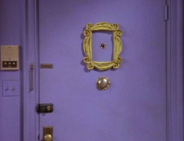Friends Peephole Frame Replica