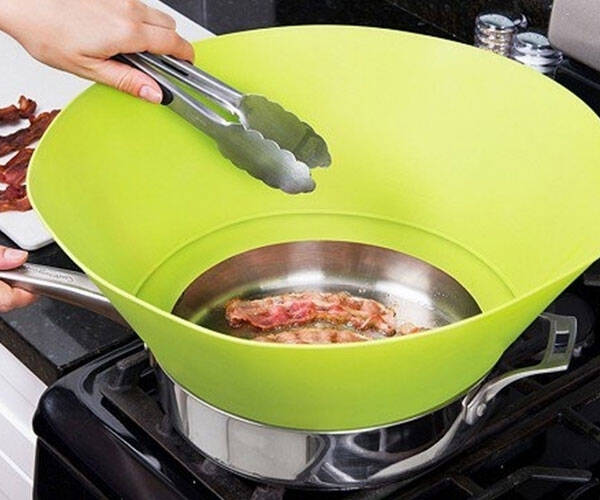 Frying Pan Splatter Guard - coolthings.us