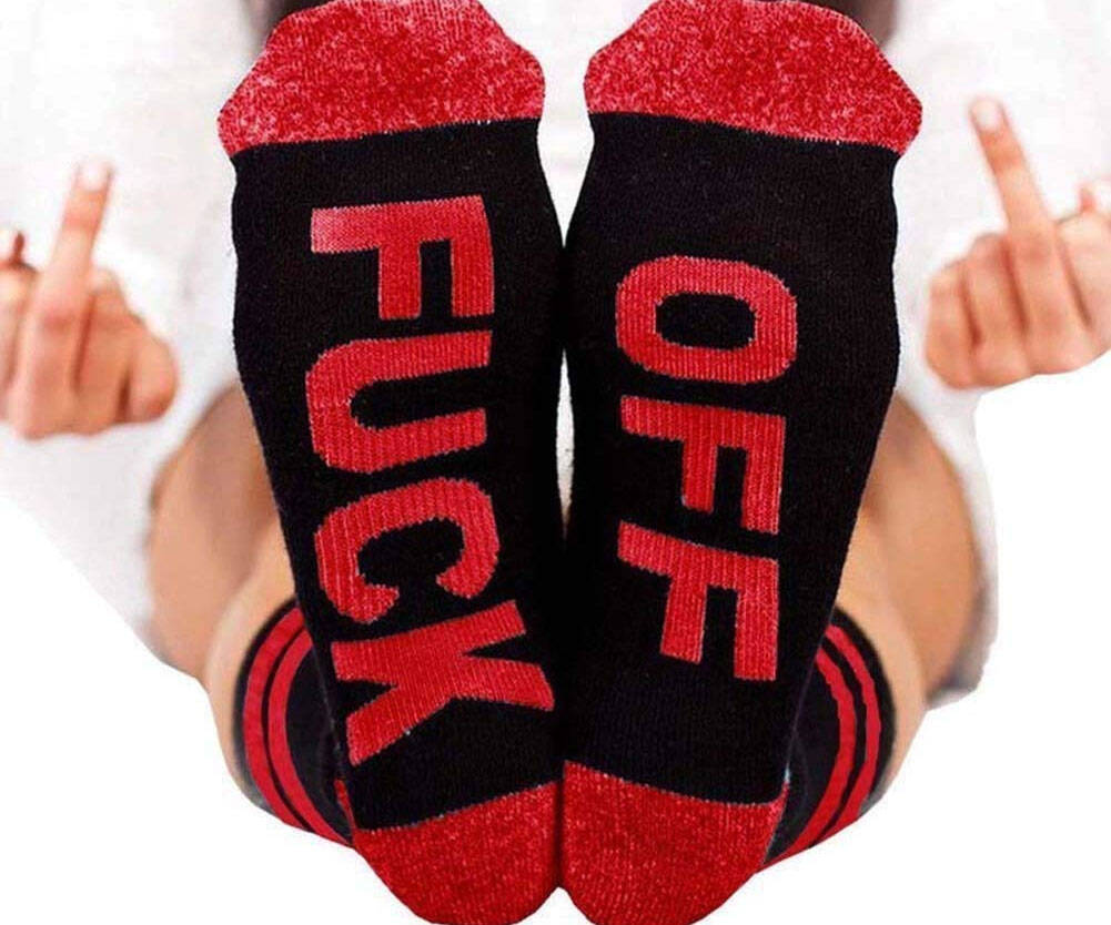 Fuck Off Socks - coolthings.us