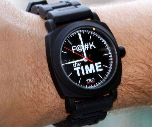 F*ck The Time Watch - //coolthings.us