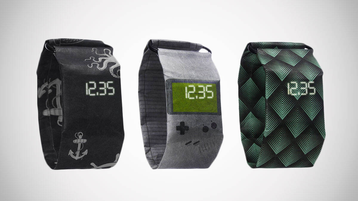 Digital Wrist Paper Watches - coolthings.us