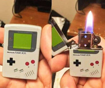 Game Boy Zippo Lighter - coolthings.us