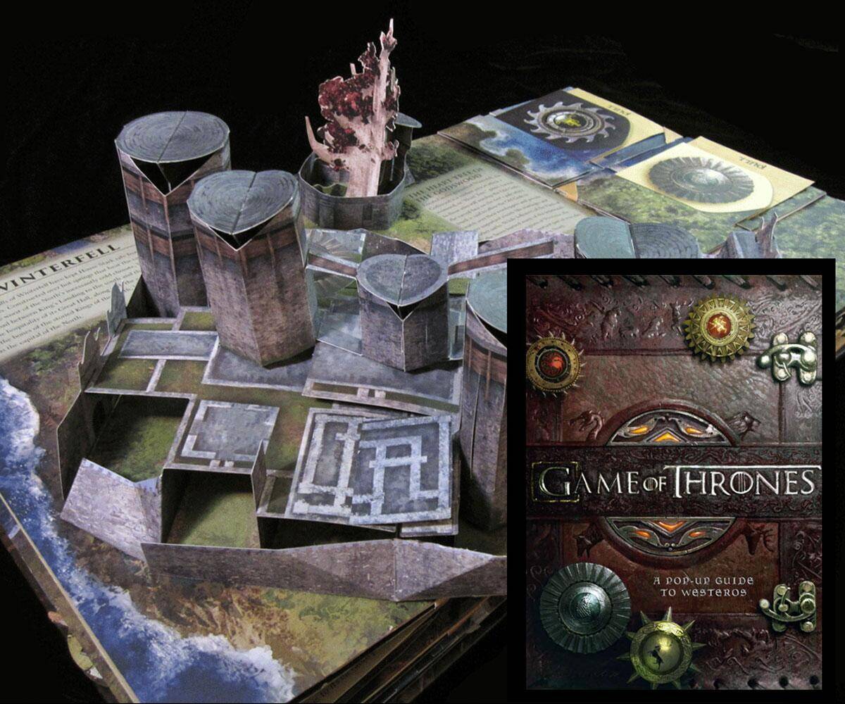 Game of Thrones: A Pop-Up Guide to Westeros - //coolthings.us
