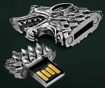 Game Of Thrones Direwolf USB Drive - coolthings.us