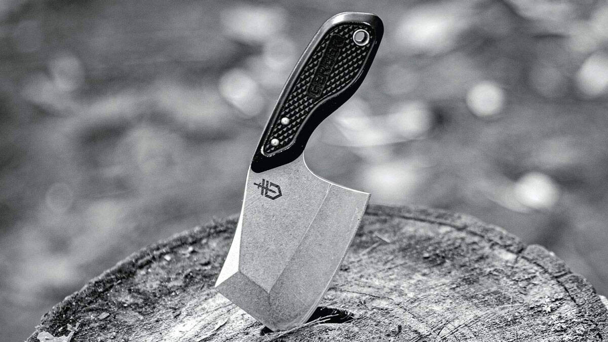 Mini Cleaver Fixed Blade Knife - //coolthings.us