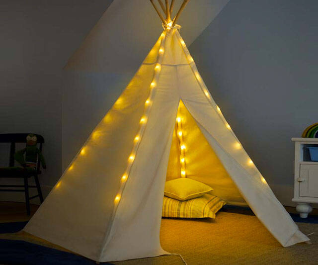 Giant Canvas Teepee - //coolthings.us
