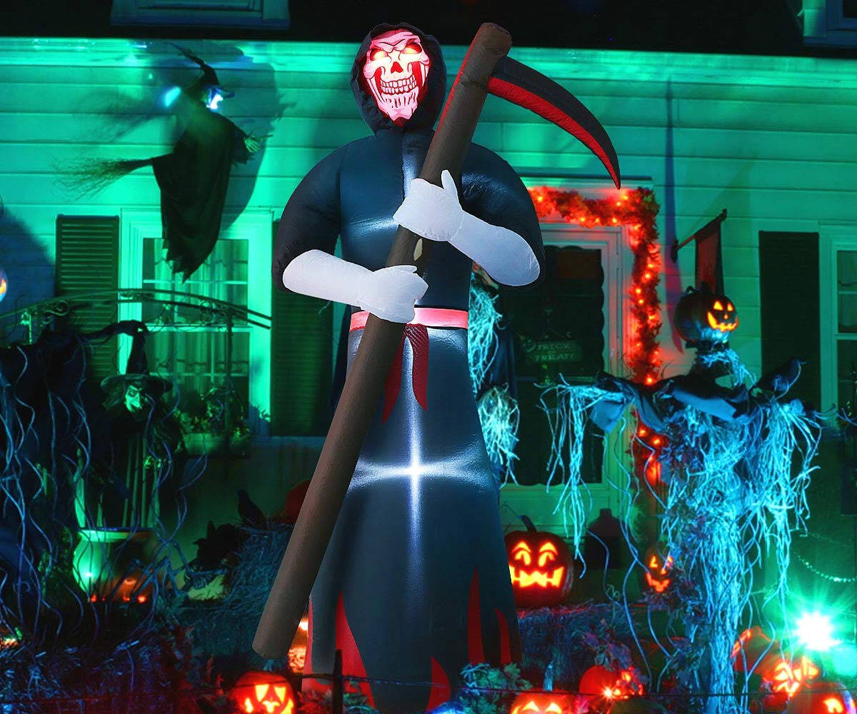 Giant Inflatable Grim Reaper - coolthings.us