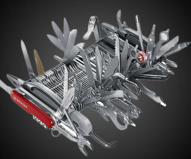 The Ultimate Swiss Army Knife