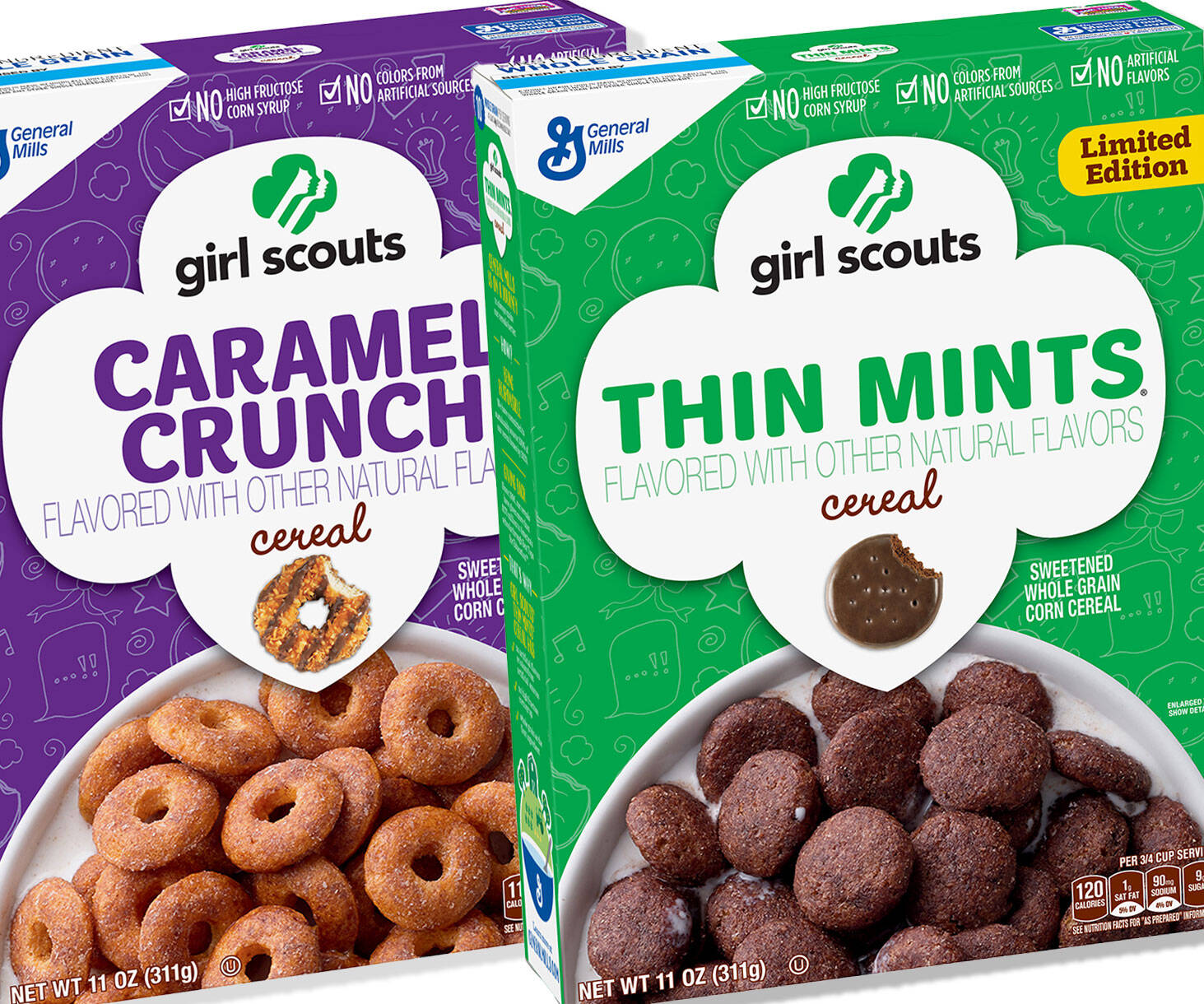 Girl Scouts Cookie Cereal - //coolthings.us