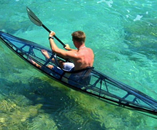 Foldable Clear Kayak - coolthings.us