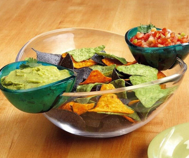 Detachable 3-Piece Serving Bowl