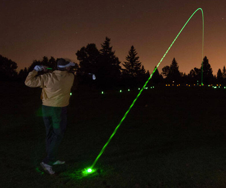 Glow-in-the-Dark Golf Balls