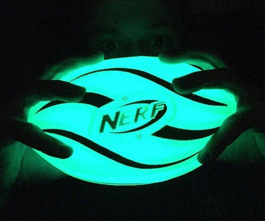 Glow In The Dark NERF Football - coolthings.us