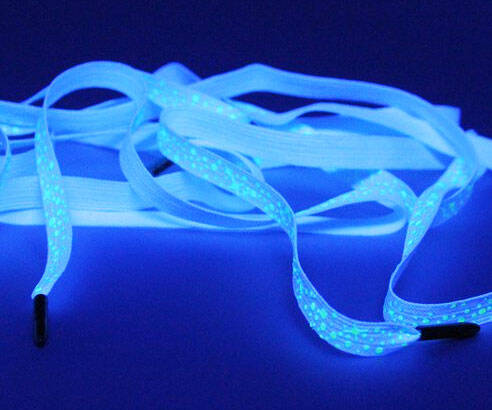 Glow In The Dark Galaxy Shoelaces - coolthings.us