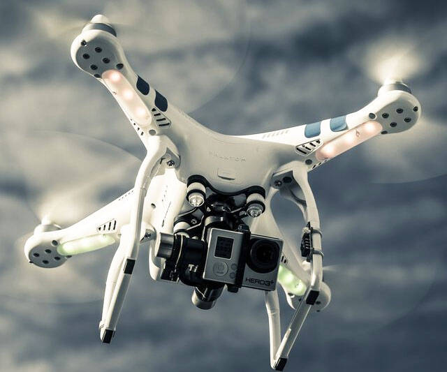 GoPro Mounted Quadrocopter