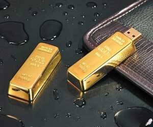 Gold Bar USB Drive