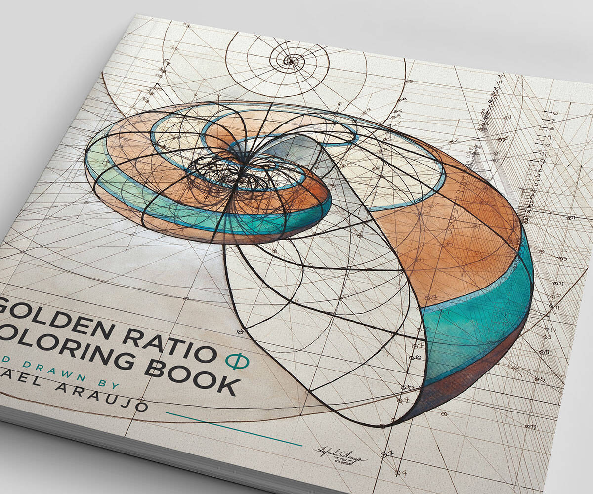 Golden Ratio Coloring Book - //coolthings.us