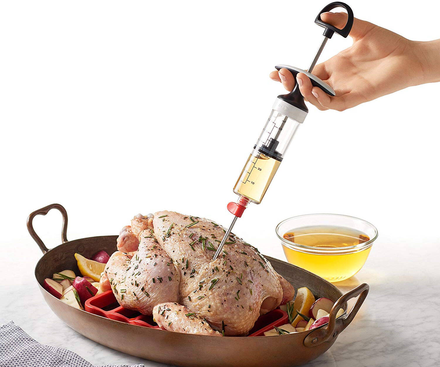 Easy To Use Meat & Poultry Injector - coolthings.us