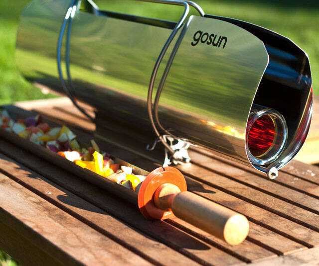 Solar Powered Grill - coolthings.us