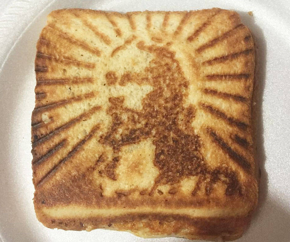 Grilled Jesus Sandwich Press - //coolthings.us