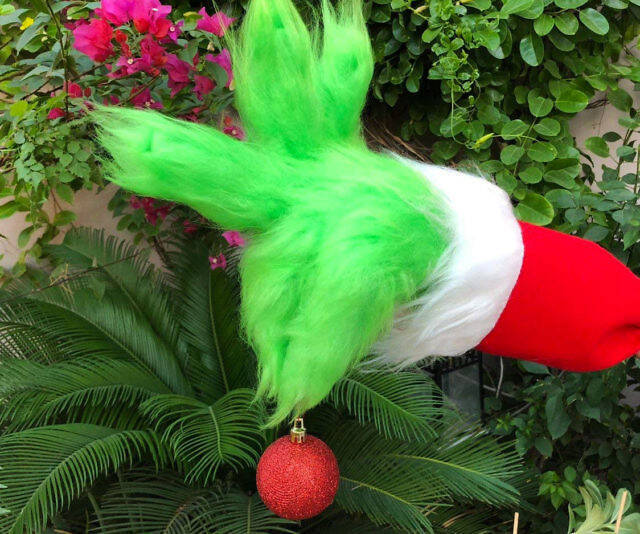 Grinch Arm Christmas Tree Ornament