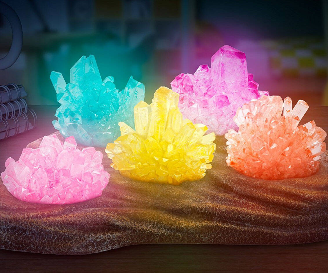 Grow Your Own Crystal Nightlight - //coolthings.us