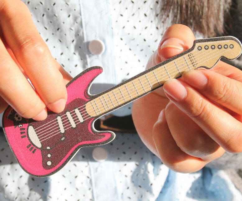 Guitar Shaped Nail File - coolthings.us