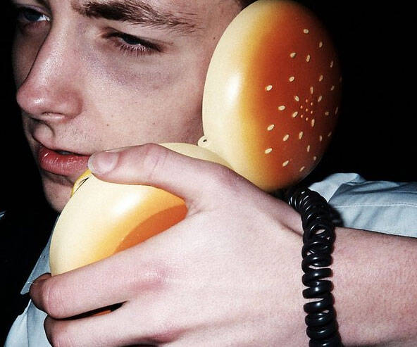 Cheeseburger Phone - coolthings.us