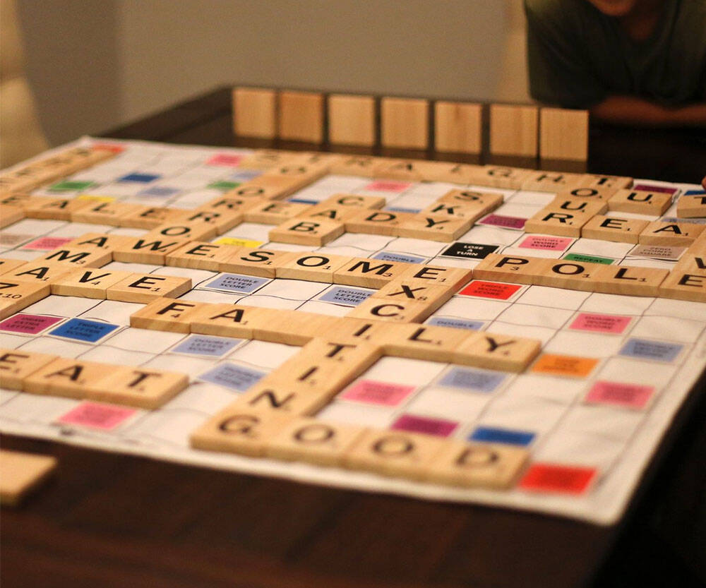 Giant Scrabble Game