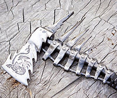 Hand Forged Steel Viking Axe - coolthings.us