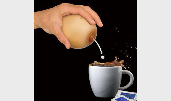 Boobie Milk Dispenser