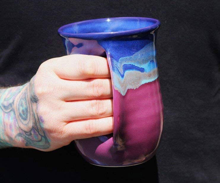 Clay in Motion Handwarmer Mugs - coolthings.us