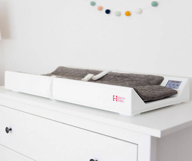 Smart Baby Changing Pad & Scale - coolthings.us