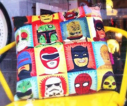 Heroes and Villains Cushion - coolthings.us