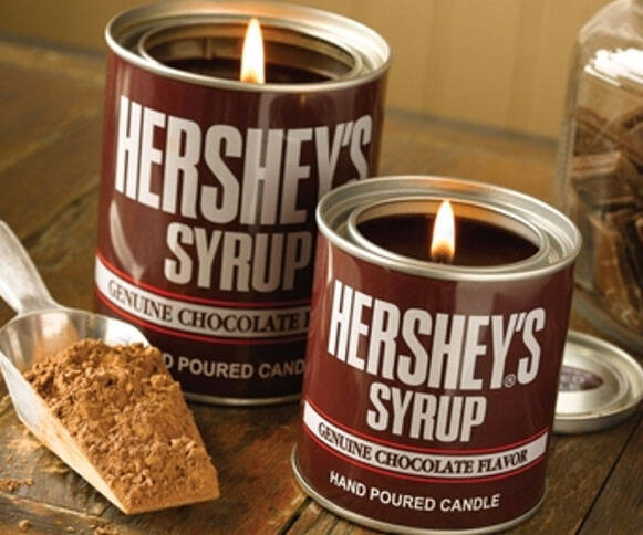 Hershey's Syrup Chocolate Candle