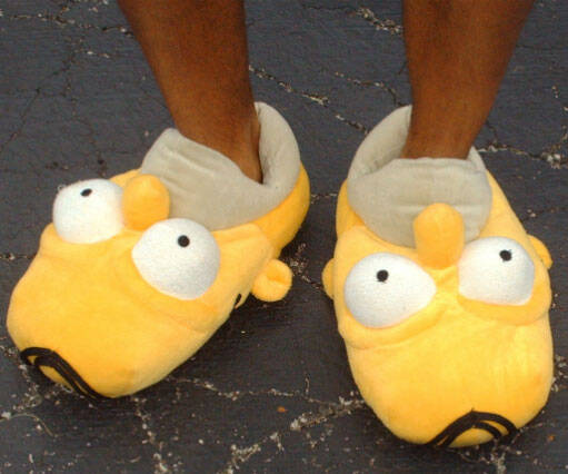 Homer Simpson Slippers - coolthings.us