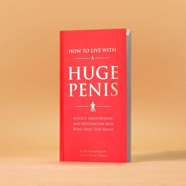 How to Live with a Huge Penis Book - coolthings.us