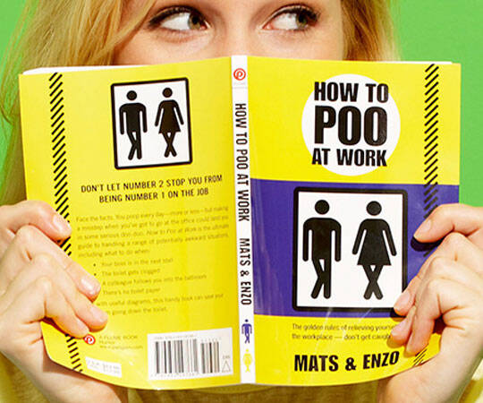 How To Poo At Work Book - //coolthings.us