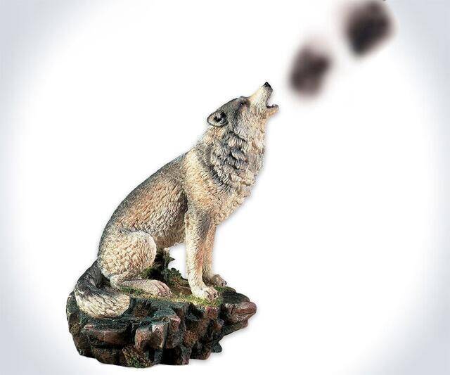 Howling Wolf Incense Burner
