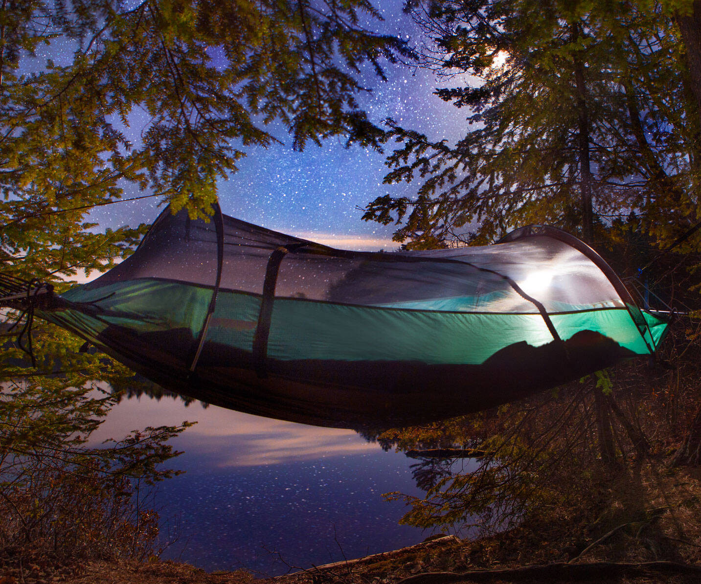 Hybrid Tent Hammock - //coolthings.us