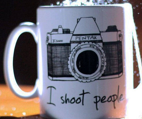 I Shoot People Mug - //coolthings.us