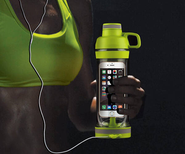 iPhone Holding Water Bottle - coolthings.us