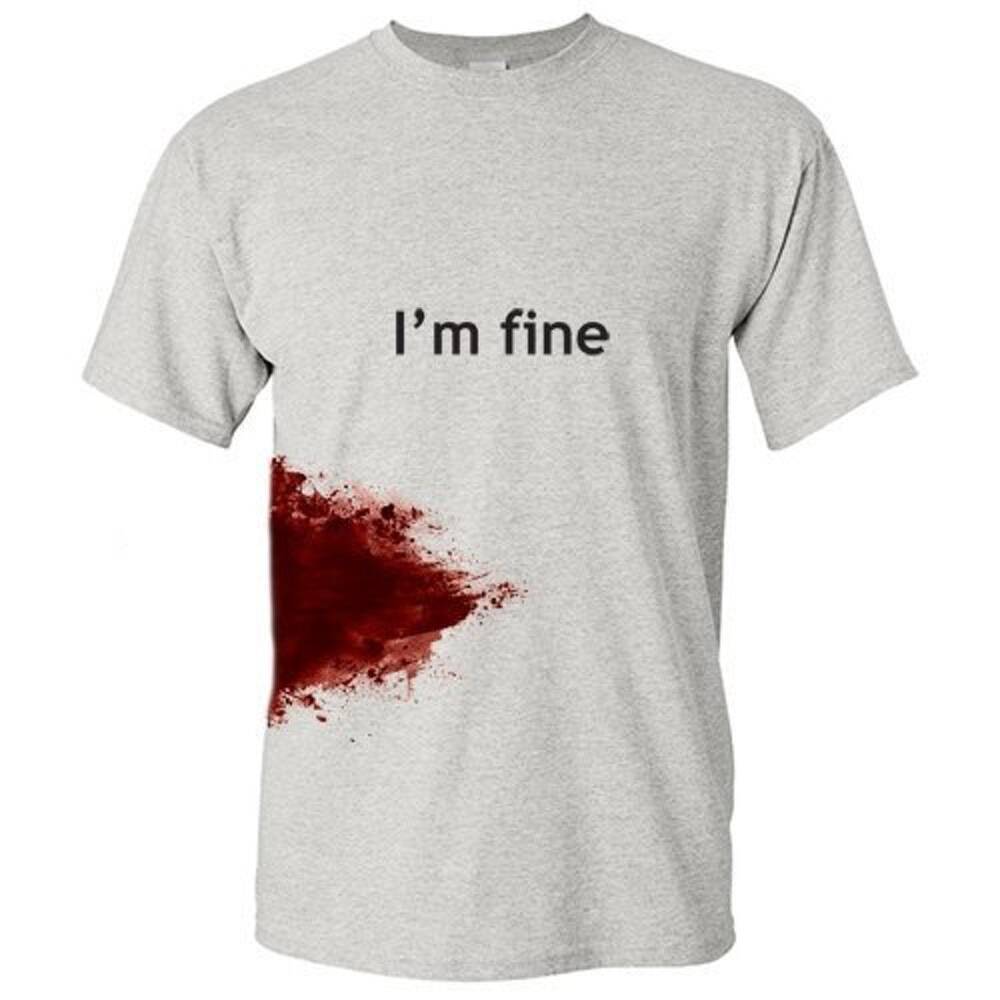 I'm fine T-Shirt - coolthings.us