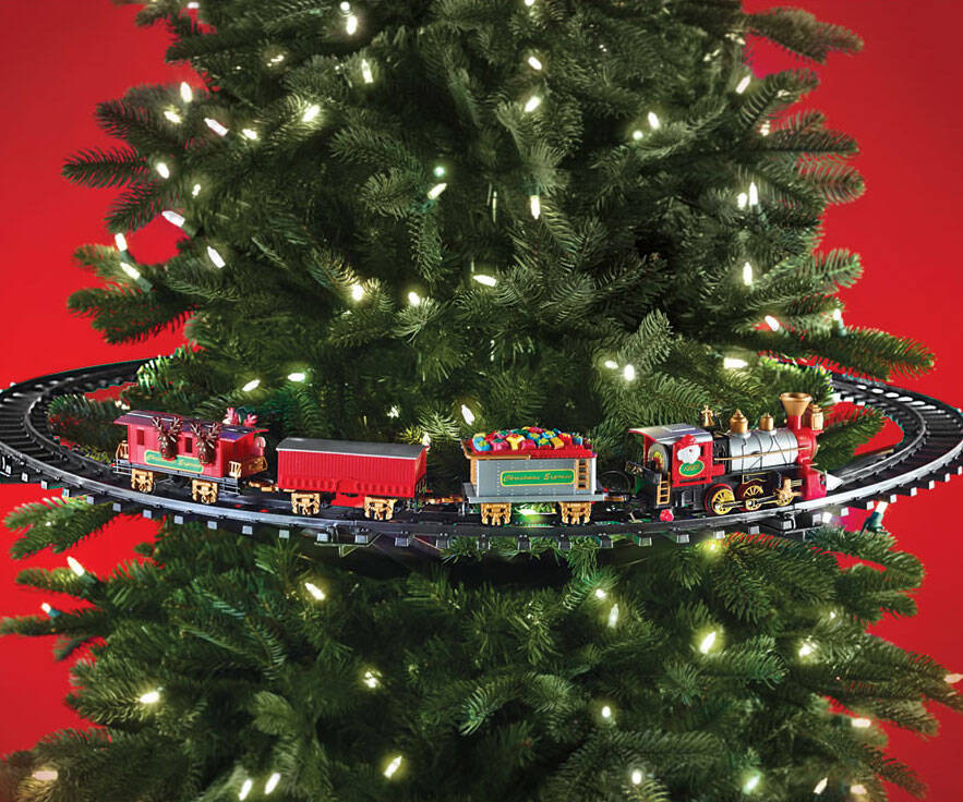 In-Tree Christmas Train - coolthings.us