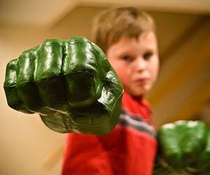 Incredible Hulk Smash Hands